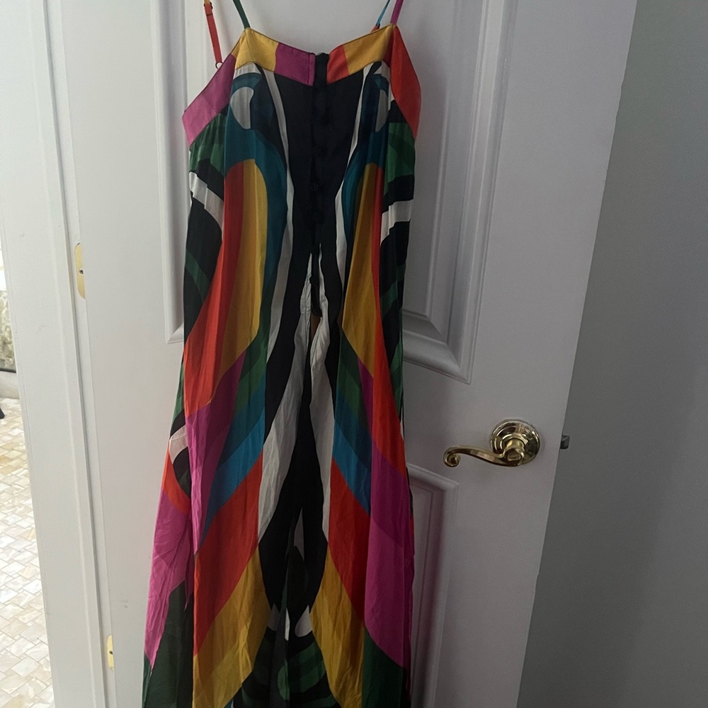 FARM Rio Macaw Colorful Striped Swim Coverup - Picture 7 of 7